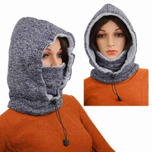 Load image into Gallery viewer, Fleece Balaclava Beret