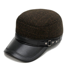 Load image into Gallery viewer, Faux Leather Bomber Earmuffs Hats