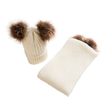 Load image into Gallery viewer, Infant Hat And Scarf