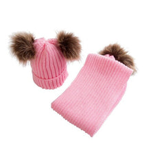 Load image into Gallery viewer, Infant Hat And Scarf