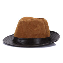 Load image into Gallery viewer, Sheep Skin Leather Hat